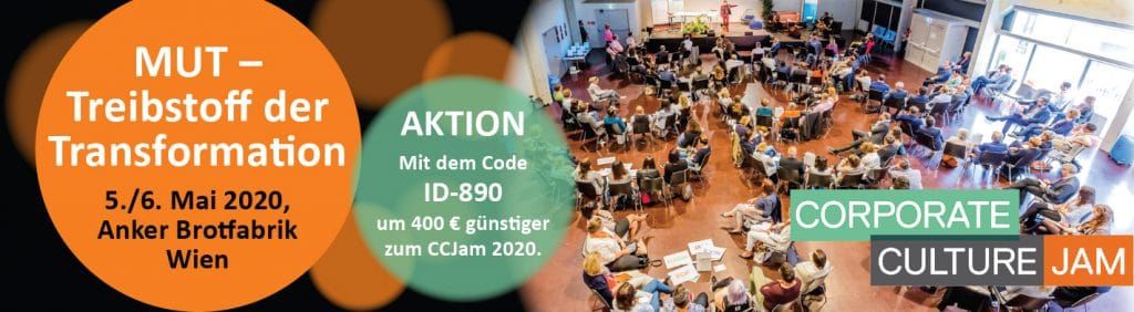 Corporate Culture Jam 2020 Wien Anker Brotfabrik Identifire Partner