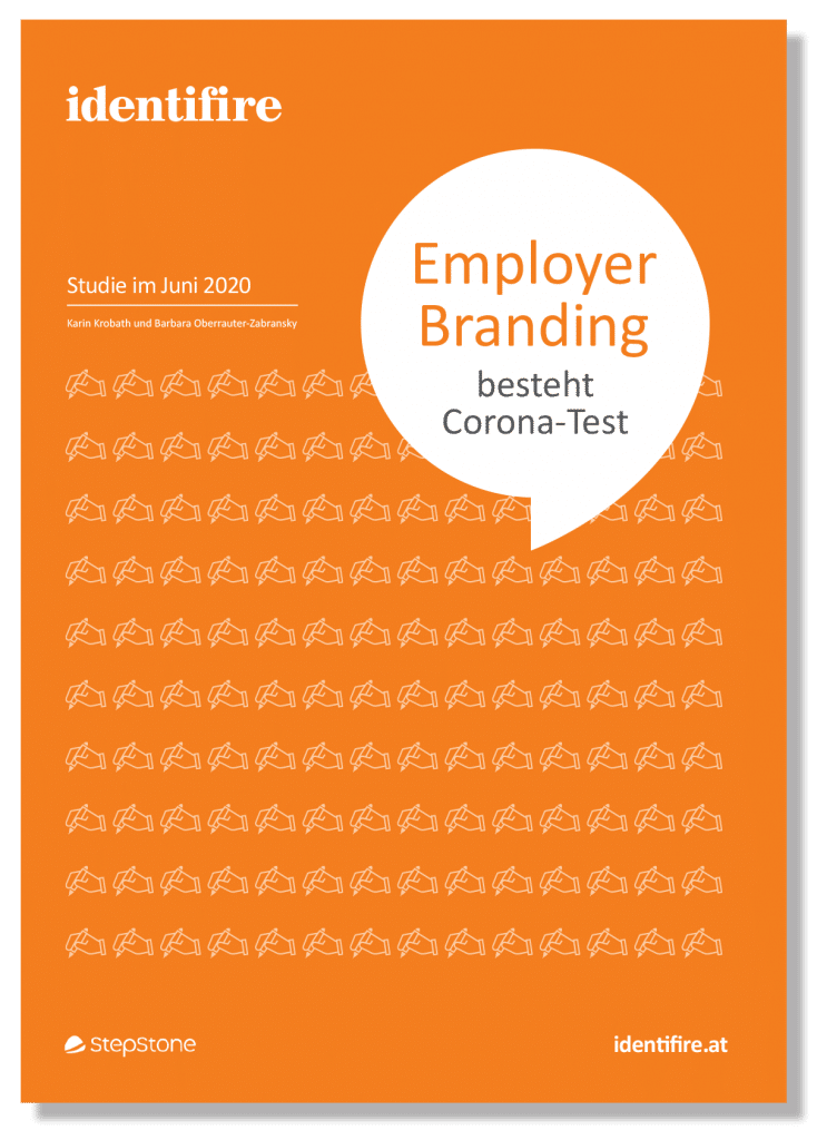 Cover Studie Employer Branding besteht Corona-Test identifire stepstone